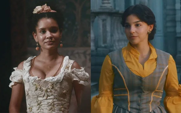Zayla e Pilar em Nos Tempos do Imperador