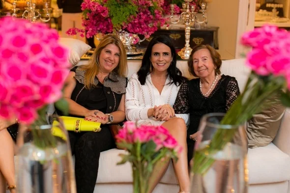 Claudia Bittar, Tete Araújo e Lurdes Bittar Claudia Bittar, Tete Araújo e Lurdes Bittar