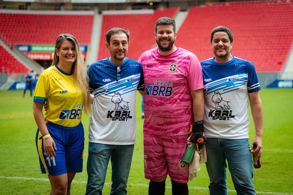 Torneio de futebol movimenta Arena BRB em confraternização animada