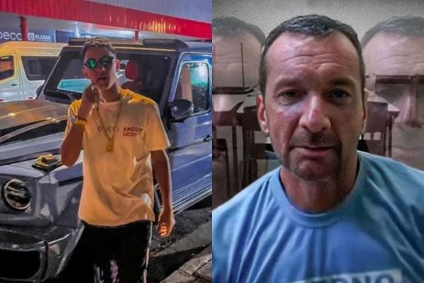 Marcola e o filho Lucas Camacho