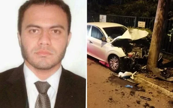 imagem colorida delegado do rn morre acidente goiania