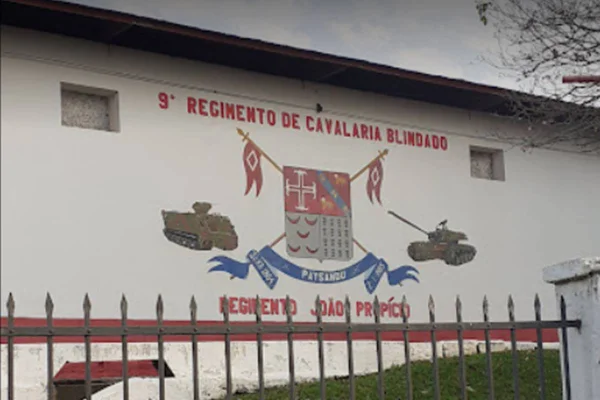 9º Regimento de Cavalaria Blindado em São Gabriel