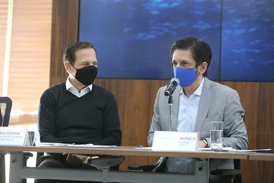 João Doria e Ricardo Nunes