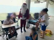 Ele compartilhou fotos do momento nas redes sociais Ele compartilhou fotos do momento nas redes sociais