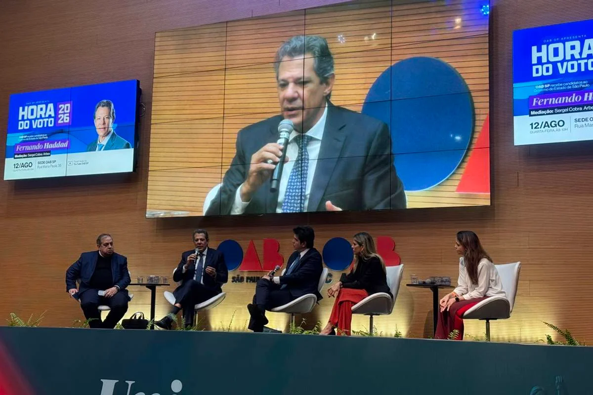 A sabatina ocorreu nesta quarta-feira (12/8), na sede da entidade, na capital paulista A sabatina ocorreu nesta quarta-feira (12/8), na sede da entidade, na capital paulista