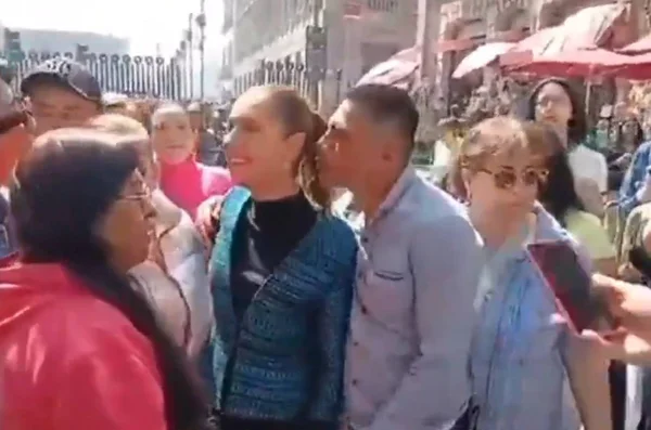 Presidente do México sofre assédio sexual em meio a apoiadores