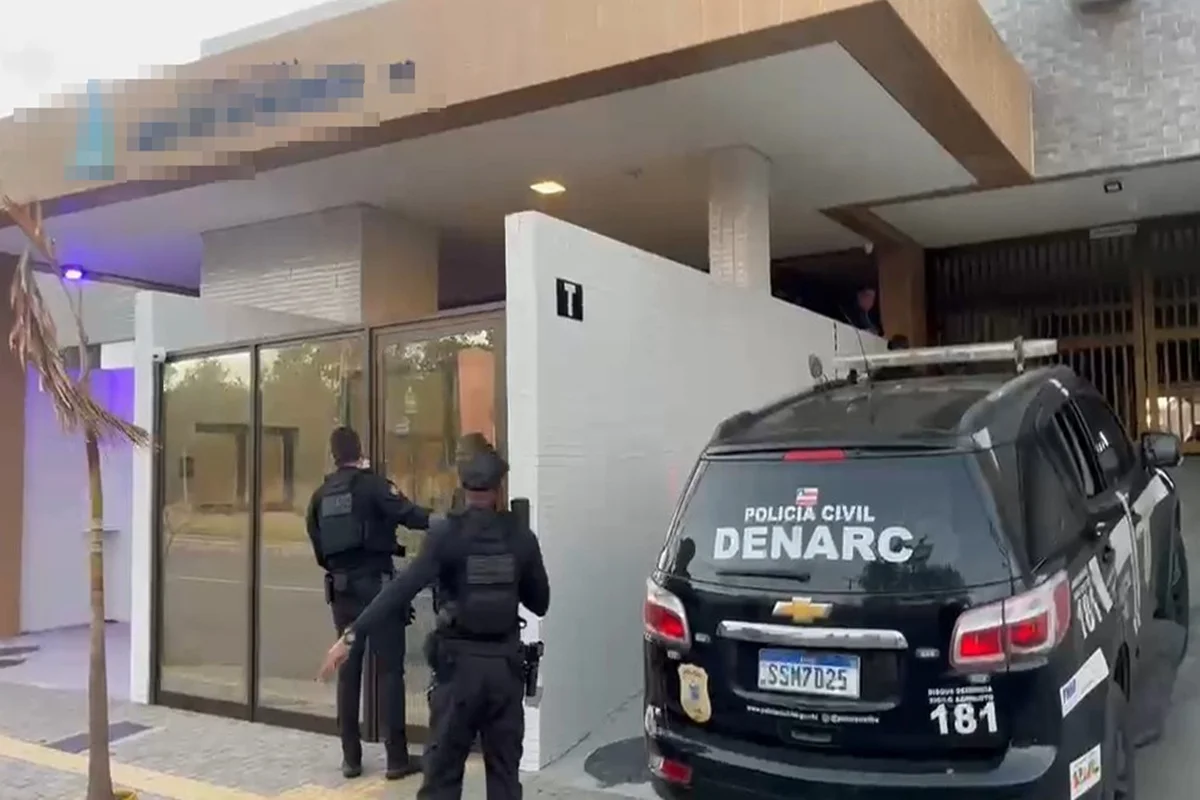 Operação de tráfico em condomínio de luxo Operação de tráfico em condomínio de luxo