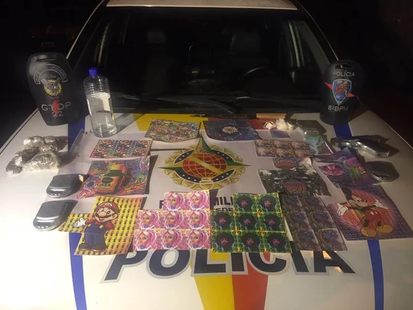 Polícia Militar apreende 15 mil selos de LSD em Ceilândia