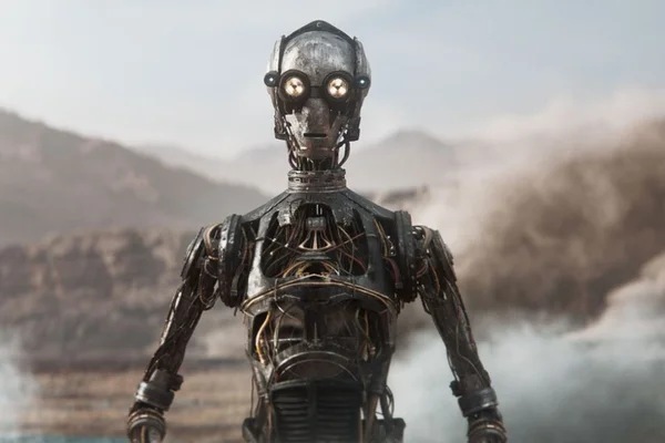 imagem colorida robô Star Wars Eclipse