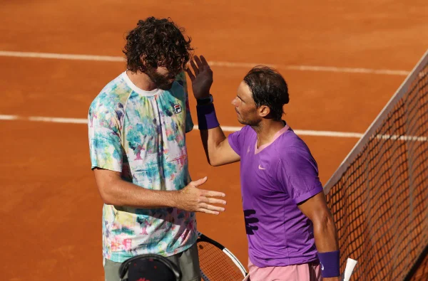 Nadal supera gigante de mais de 2m e avança à sua 12ª final em Roma