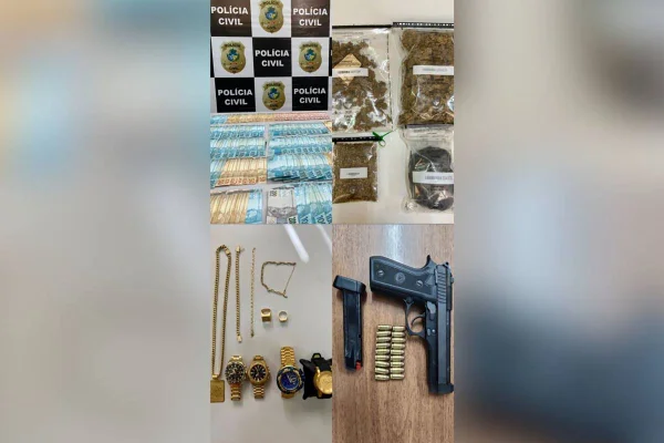 A Polícia Civil do Estado de Goiás (PCGO), através do Grupo Especial de Investigação e Capturas (Geic), cumpriu, na tarde dessa segunda-feira (14/5), um mandado de busca e apreensão contra uma organização criminosa destinada ao tráfico de drogas, lavagem de dinheiro e falsificação de documentos em Formosa (GO), região do Entorno do DF. 