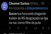 Ex-petista é indiciado por ameaça de morte a deputado bolsonarista - imagem 3 Ex-petista é indiciado por ameaça de morte a deputado bolsonarista - imagem 3