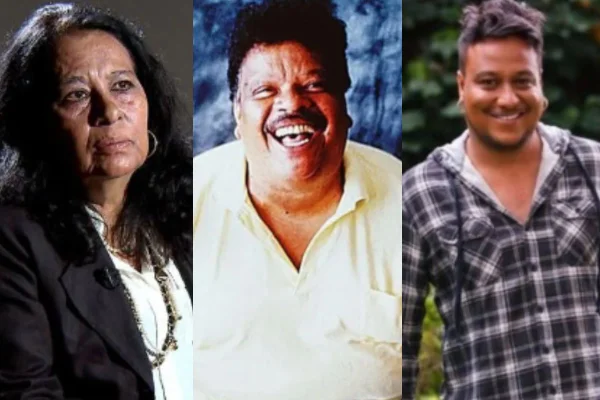 ex-mulher de Tim Maia, Geisa Gomes e o filho do cantor, Carmelo