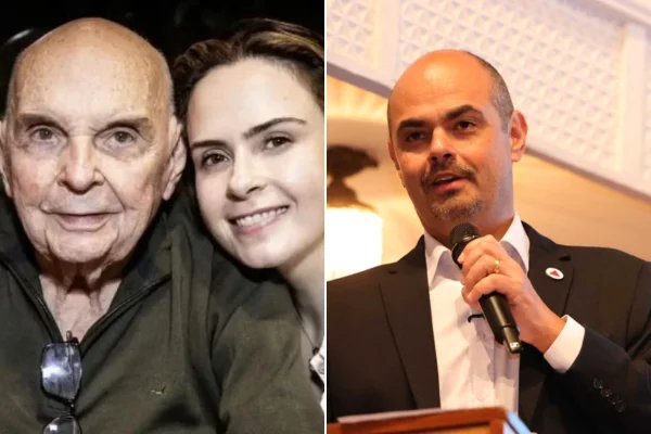 Em velório, governador de MG comenta parentesco com pai de Ana Paula