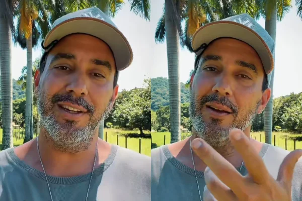 André Marques celebra 2 anos sem fumar e manda recado: “Luta diária”