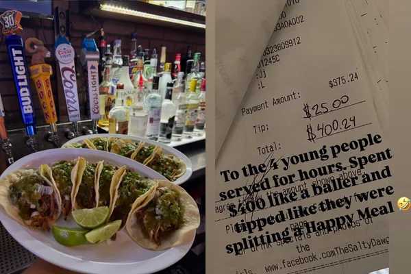 Bar é criticado por expor clientes publicamente pelo valor das gorjetas