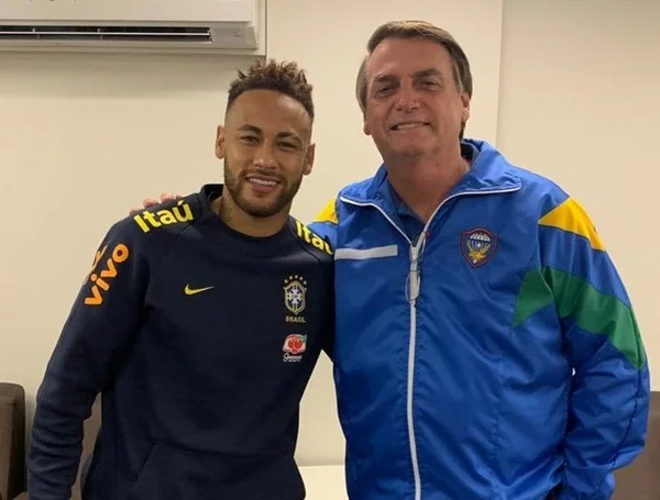 bolsonaro e neymar