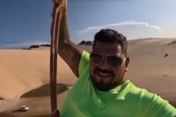 video turista morre canoa quebrada tirolesa