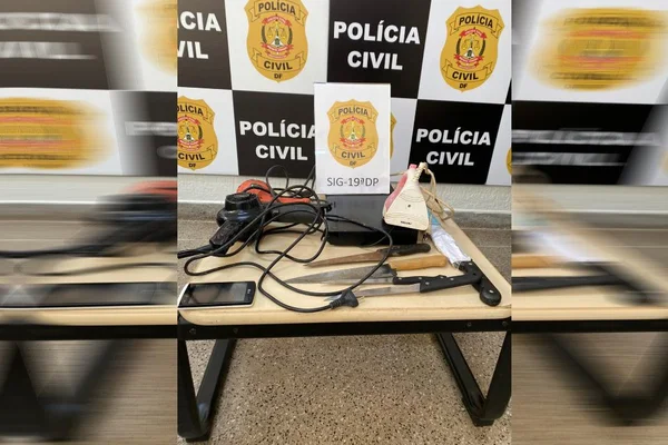DF: irmãos são presos após extorquir e roubar o próprio vizinho
