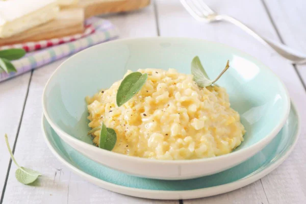 Risoto quatro queijos