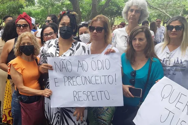 Protesto - Metrópoles