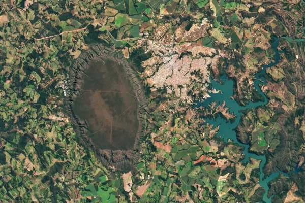 Geólogo comenta formação do solo em Goiás após embaixada dos Estados Unidos publicar imagem de satélite da Nasa