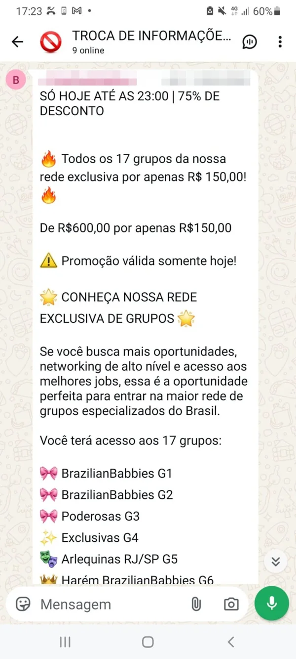 A “cafetina enlouqueceu”: “saldão do sexo” escancara império virtual do job - destaque galeria A “cafetina enlouqueceu”: “saldão do sexo” escancara império virtual do job - destaque galeria