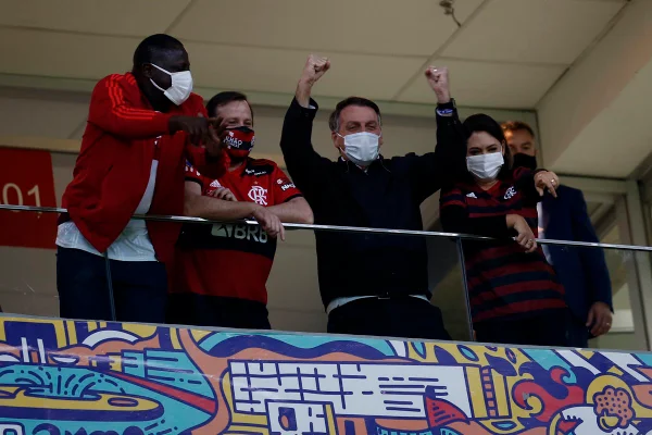 Flamengo Bolsonaro Michelle