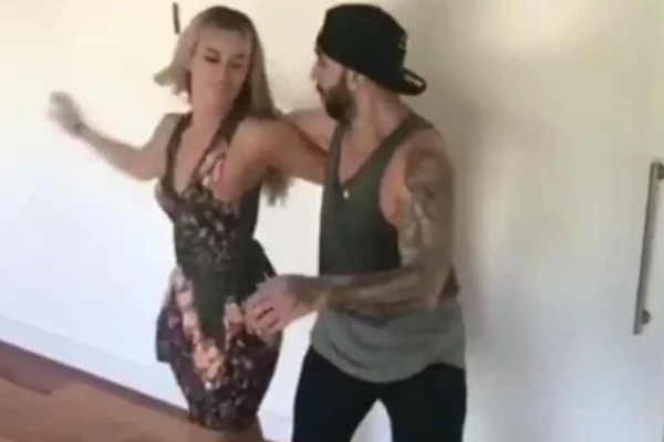 Paolla Oliveira cai durante ensaio de dança