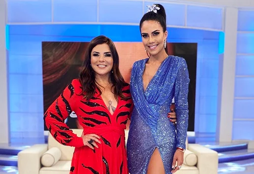 Mara Maravilha e Daniela Albuquerque no Sensacional