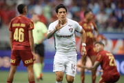 Gérman Cano marcou duas vezes na vitória contra o Bahia