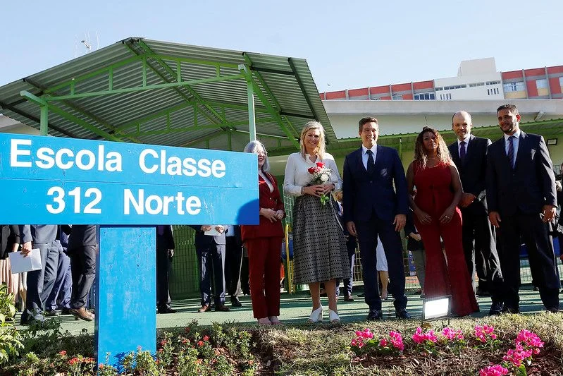 Após cumprir agenda, a rainha Máxima retornou aos Países Baixos Após cumprir agenda, a rainha Máxima retornou aos Países Baixos