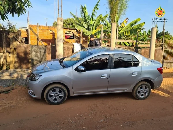 Carro roubado por adolescente PMDF