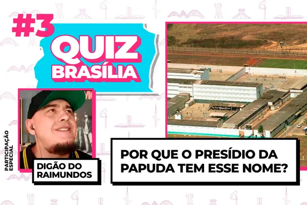 Digão, dos Raimundos, participa de jogo sobre os 61 anos de Brasília