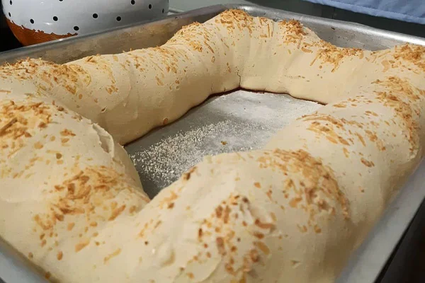 Foto de uma rosca de polvilho - Metrópoles