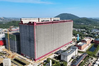 Megafazenda vertical na China hospeda 650 mil suínos de abate