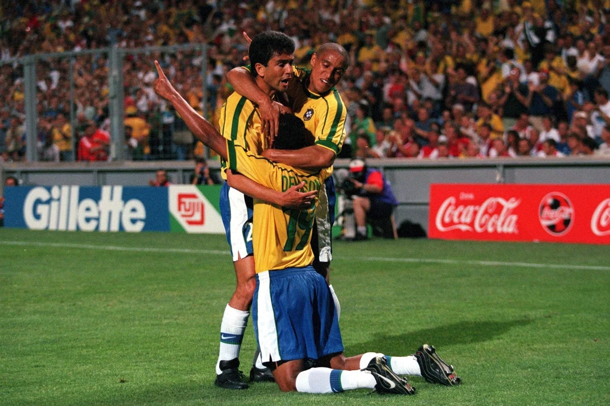 Bebeto marcou o único gol do Brasil sobre a Noruega em 1998. Bebeto marcou o único gol do Brasil sobre a Noruega em 1998.