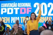 PDT oficializa candidatura de Leila do Vôlei à reeleição PDT oficializa candidatura de Leila do Vôlei à reeleição