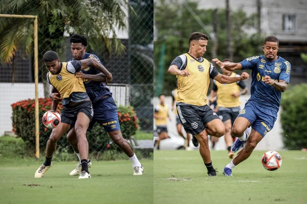 Foto colorida de Athletic e Santos - Metrópoles