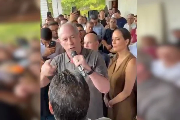 Imagem colorida, Ciro Gomes ataca Camilo Santana em aniversário - Metrópoles