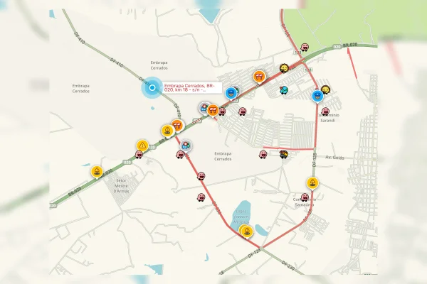Confira alternativas para evitar interdição na BR-020 após carreta tombar