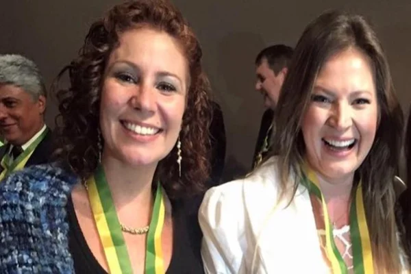 Carla Zambelli e Joice Hasselmann