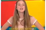 Marina Ruy Barbosa na TV Globinho em 2009 Marina Ruy Barbosa na TV Globinho em 2009