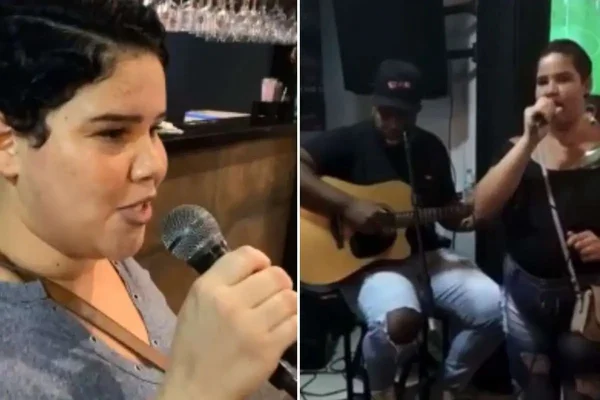 Vídeo: vendedora de flores emociona ao cantar Marília Mendonça em bar