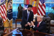 Donald Trump e Zohran Mamdani reunidos na Casa Branca Donald Trump e Zohran Mamdani reunidos na Casa Branca