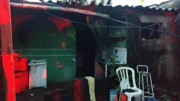 Homem passa mal durante incêndio em casa de Planaltina