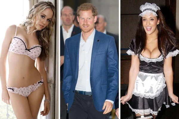 Florence Brudenell Bruce, príncipe Harry e Cassie Sumner