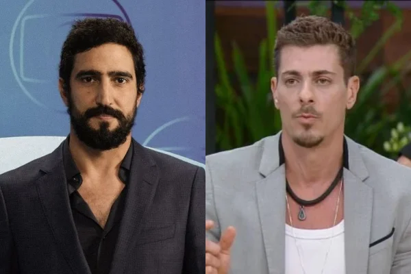 Renato Góes revelou ter emprestado roupas para Sacha Bali