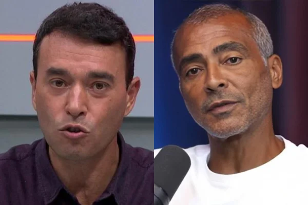 André Rizek afronta Romário: “Onde arruma tempo?”