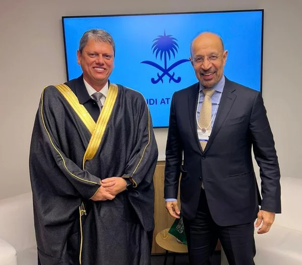 Tarcísio de Freitas em Davos, na Suíça